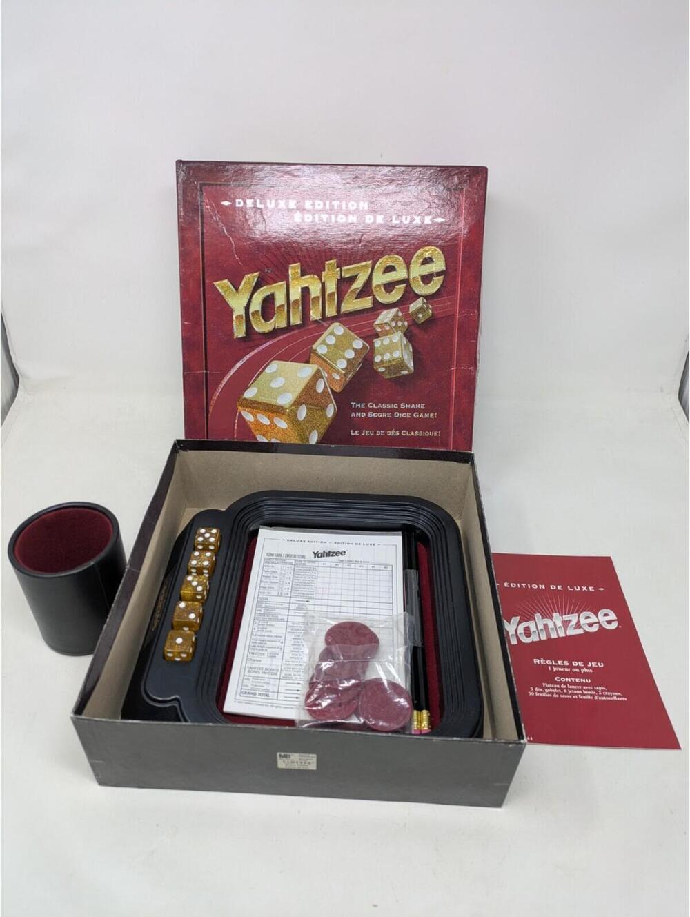 Yahtzee Collectors Edition 1996 Game 40th Anniversary Milton Bradley Complete